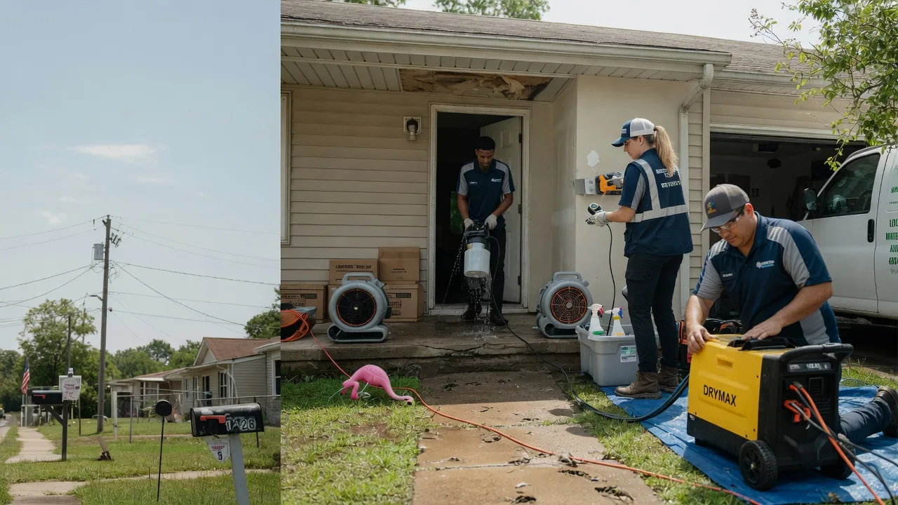 Storm Damage Water Removal in Clarksville, OH near me